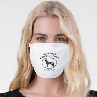 Arizona Cattle Dog Rescue face mask Mondkapje