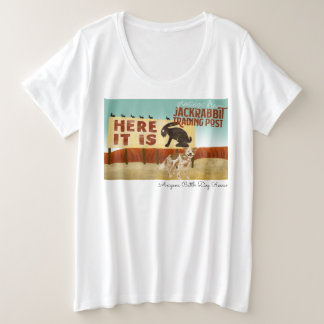 Arizona Cattle Dog Rescue - HIER IS Jackrabbit Grote Maat T-shirt