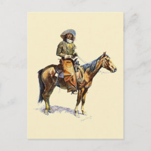 Arizona Cowboy  1907 Frederic Remington Briefkaart