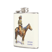 Arizona Cowboy Remington Fine Art Heupfles (Links)