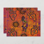 Arizona Desert Art Briefkaart (Voorkant / Achterkant)