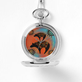 Arizona Desert Art Horloge