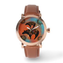 Arizona Desert Art Horloge