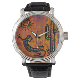 Arizona Desert Art Horloge