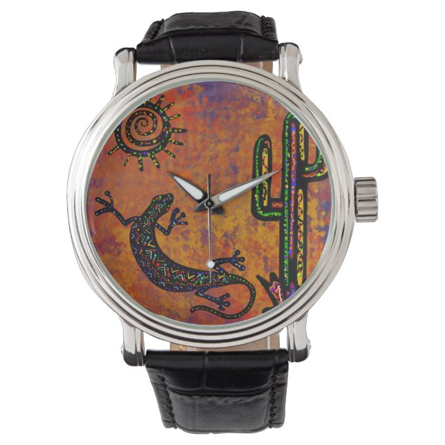 Arizona Desert Art Horloge (Voorkant)