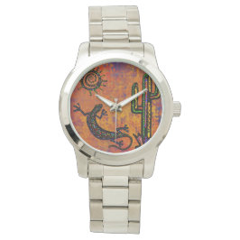 Arizona Desert Art Horloge