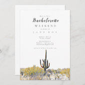 Arizona Desert Bachelorette Kaart (Voorkant / Achterkant)