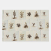 Arizona Desert Cacti Inpakpapier Vel (Voorkant 2)