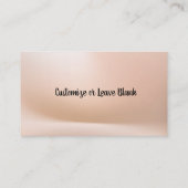 Arizona Desert Cactus Sunset Carte de visite (Dos)