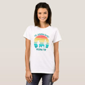 Arizona Desert Cactus Sunset Custom Trip Dames T-shirt (Voorkant volledig)
