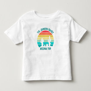 Arizona Desert Cactus Sunset Custom Trip Kinder Shirts