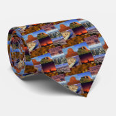 Arizona Desert Collage Stropdas (Opgerold)