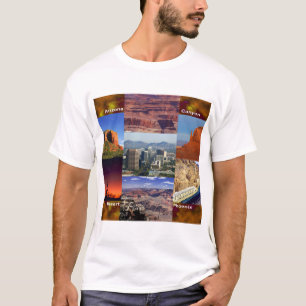 Arizona Desert Collage T-shirt