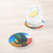 Arizona Désert Dessous de verre Saguaro Cactus (Côté)