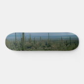 Arizona Desert en Cactuses Skateboard (Horizontaal)