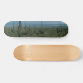 Arizona Desert en Cactuses Skateboard (Horizontaal)