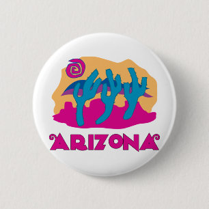 Arizona Desert Pink Ronde Button 5,7 Cm