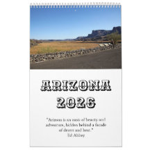 Arizona Desert Southwest Kalender