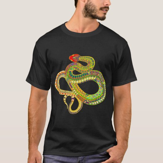 Arizona Diamondback Rattler T-shirt (Voorkant)