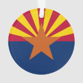 Arizona Drapeau : Réglage de Star Sun, État du cui (dos)