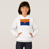 Arizona Drapeau : Réglage de Star Sun, État du cui (Devant entier)