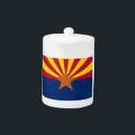 Arizona Drapeau : Réglage de Star Sun, État du cui<br><div class="desc">Le drapeau de l'Arizona, un vibrant témoignage du paysage unique et de la riche histoire de l'état, raconte une histoire de beauté contrastée et de force durable. Son design, chef-d'oeuvre de simplicité et de symbolisme, capte l'essence de l'État du Grand Canyon. - La moitié supérieure du drapeau est dominée par...</div>