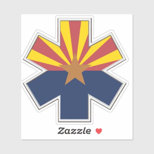 Arizona EMS Levensster Sticker (Vel)
