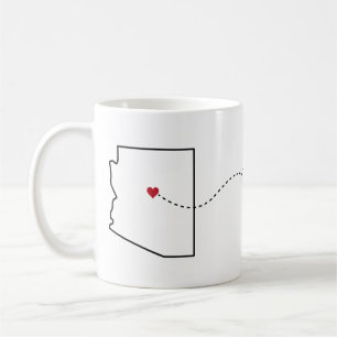 Arizona en Floride - Heart2Heart Coffee Mug