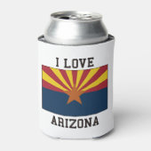 Arizona Flag Blikjeskoeler (Blikje Voorkant)