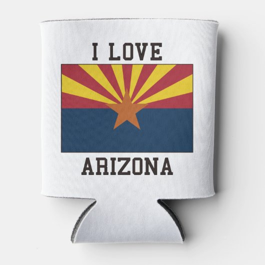Arizona Flag Blikjeskoeler (Voorkant)