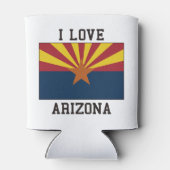 Arizona Flag Blikjeskoeler (Achterkant)