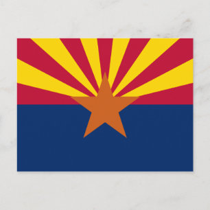 Arizona Flag Briefkaart