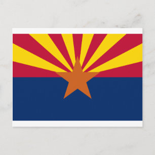 ARIZONA FLAG BRIEFKAART