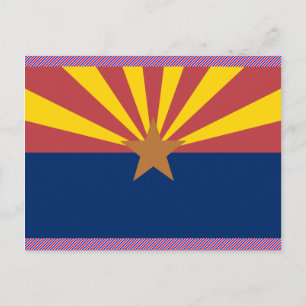 Arizona Flag Briefkaart