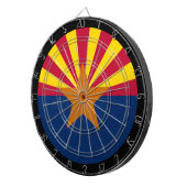 Arizona Flag Dartboard & Arizona/USA-spelraad Dartbord (Voorkant Rechts)