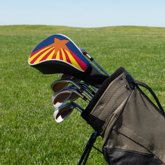 ARIZONA FLAG GOLFHEADCOVER (Insitu)