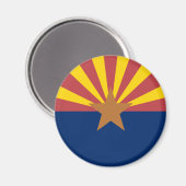 Arizona Flag Magneet (Voorkant / Achterkant)
