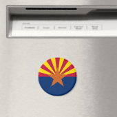 Arizona Flag Magnet Magneet (Insitu (Vaatwasser))