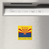 Arizona Flag Magnet Magneet (Insitu (Vaatwasser))