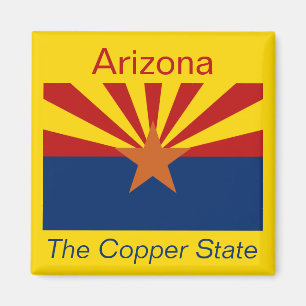 Arizona Flag Magnet Magneet