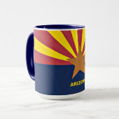 Arizona Flag Mok (Voorkant links)