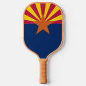Arizona Flag Pickleball Paddle (Voorkant)