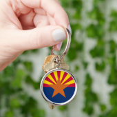 Arizona Flag Sleutelhanger (Hand)