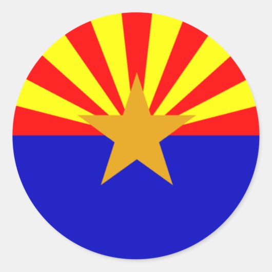 Arizona Flag Sticker (Voorkant)