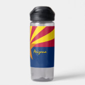 Arizona-fles, patriotic Arizona Flag Waterfles (Achterkant)