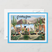 Arizona-groetings uit de VS Briefkaart (Voorkant / Achterkant)