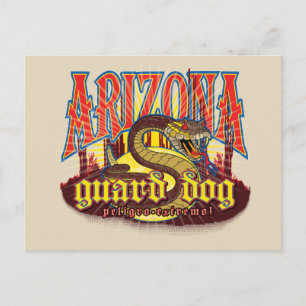 Arizona Guard Dog Snake Briefkaart