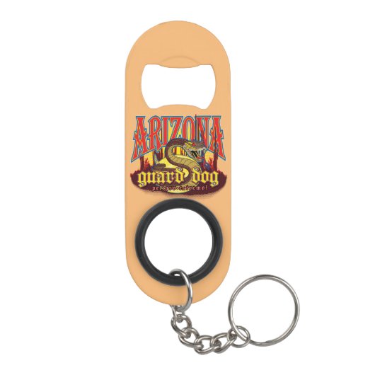 Arizona Guard Dog Snake Mini Flessenopener (Achterkant)