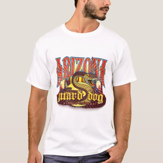 Arizona Guard Dog Snake T-shirt (Voorkant)