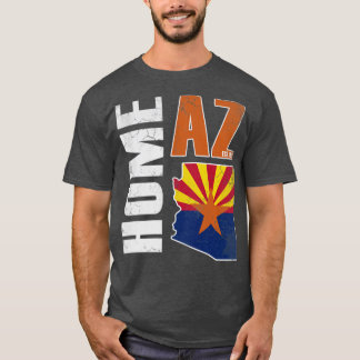  Arizona Home Flag Map Arizonian T-shirt